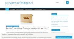 Desktop Screenshot of lichaamsoefeningen.nl